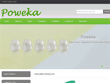 Tablet Screenshot of poweka.com